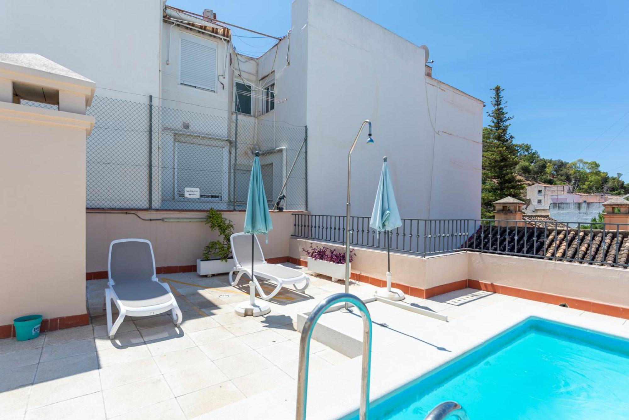 Apartment & Pool In Malaga City Center 외부 사진